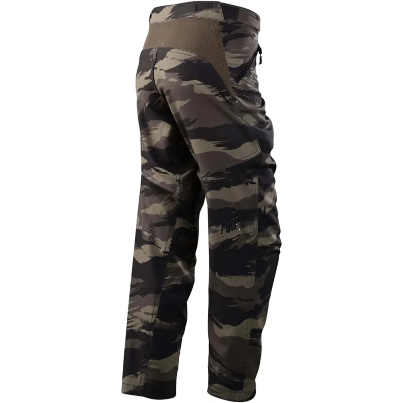 Troy Lee Designs Youth Skyline MTB Trousers Brushed Camo Military-1